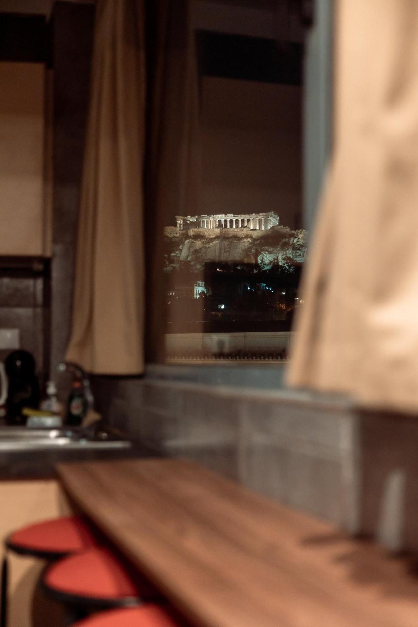 Parthenon Portrait Apartments Athena Bagian luar foto