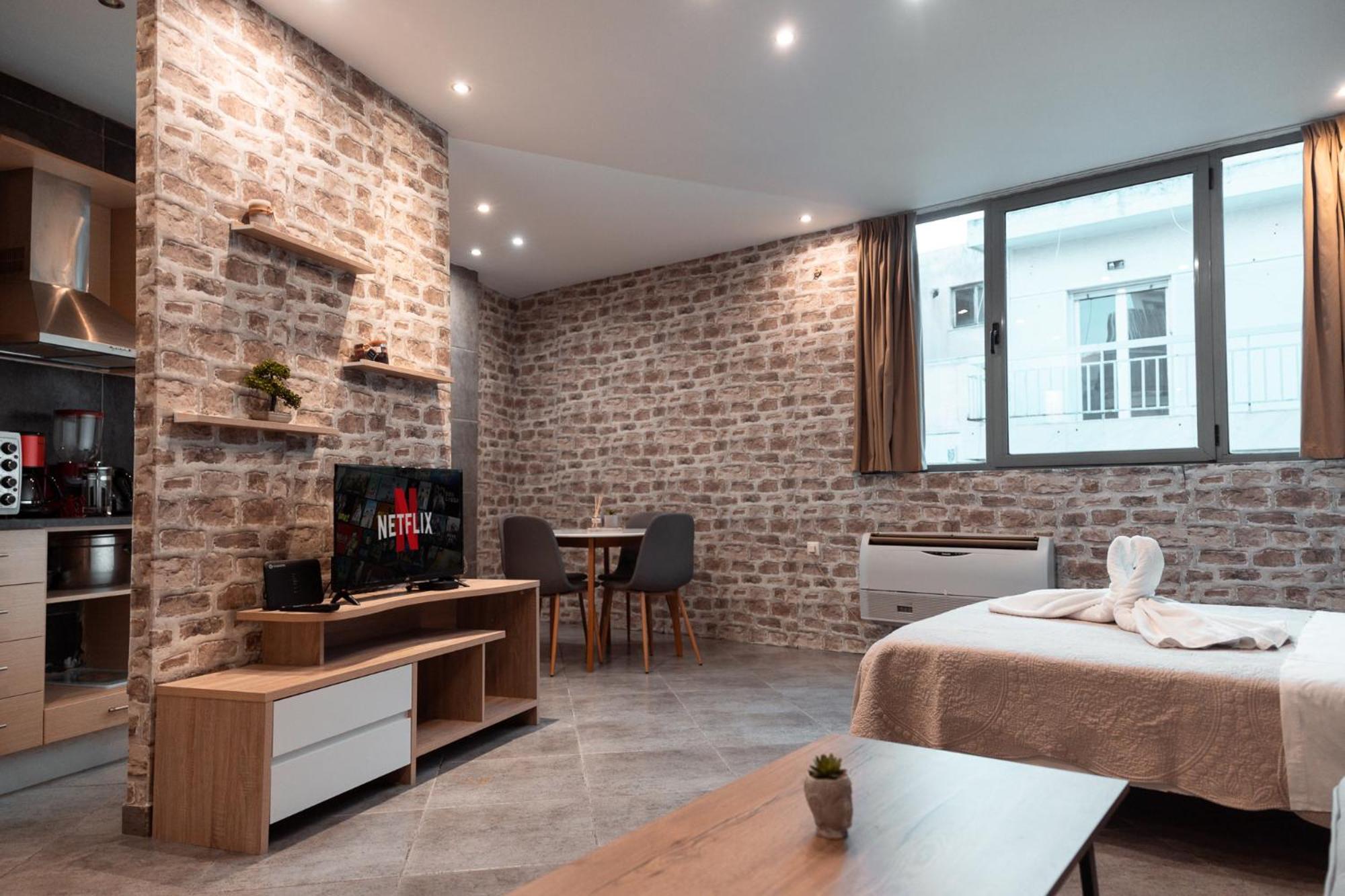 Parthenon Portrait Apartments Athena Bagian luar foto